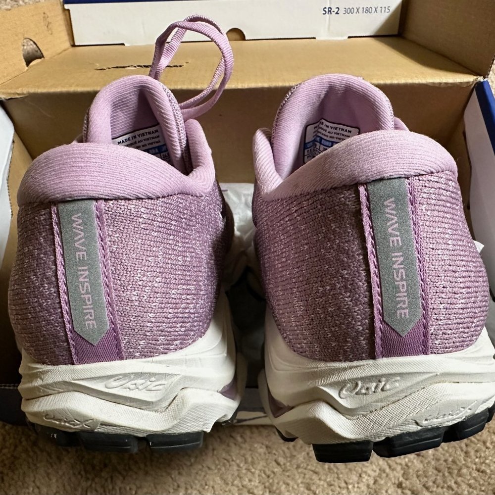 Mizuno Women's Wave Inspire 16 Road Running Shoe size 7.5, Pink - Picture 5 of 8
